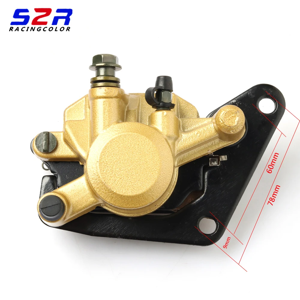 S2R Motorcycle Front Brake Caliper Assy For YAMAHA YBR125 YBR YB 125 With Brake Pads And Bracket 2002 2007-2009 2011 2012 2014