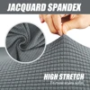 Stretch Jacquard Spandex Sofa Cover With Sofa Cushion Covers Non-Slip Sofa Slipcovers for Living Room Furniture Protector 2