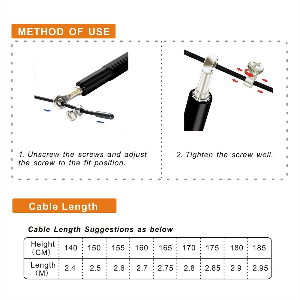Crossfit Speed Jump Rope 360&deg; Swivel Ball Bearing Adjustable Steel Coated Skipping Rope Fitness Training Boxing Sports Exercises
