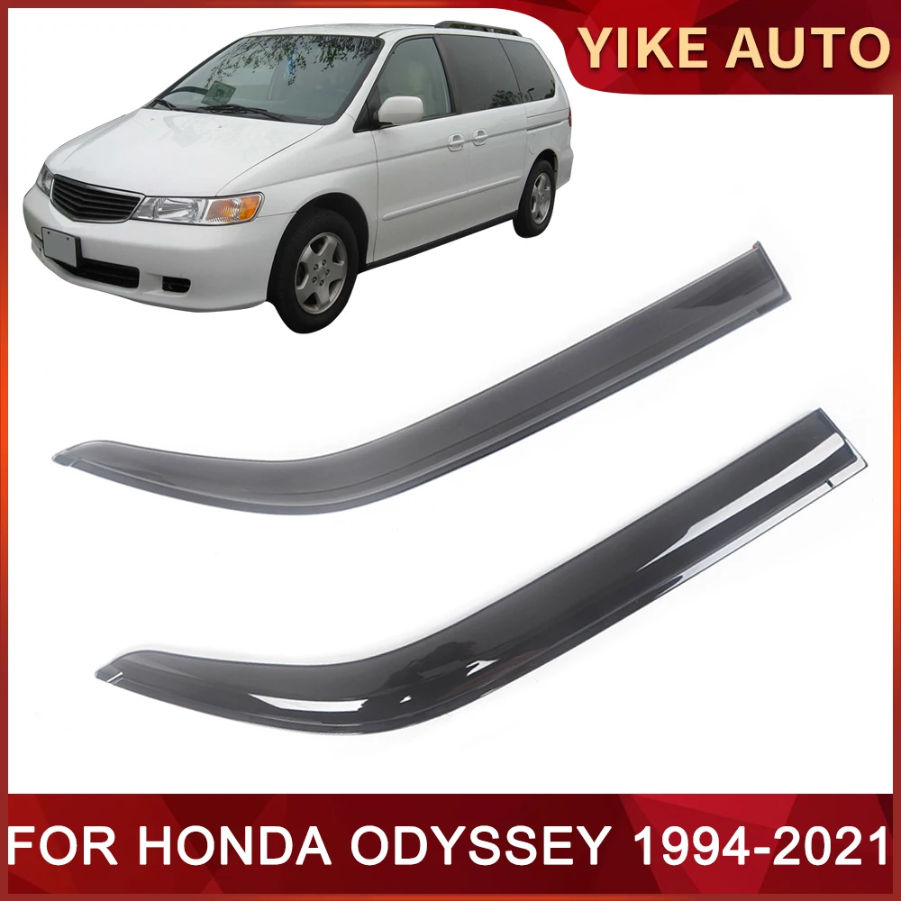 

Window Visor for HONDA ODYSSEY 1994-2021 Weathershie Door Visor Wind Sun Rain Guards Side Window Wind Deflectors Auto Parts