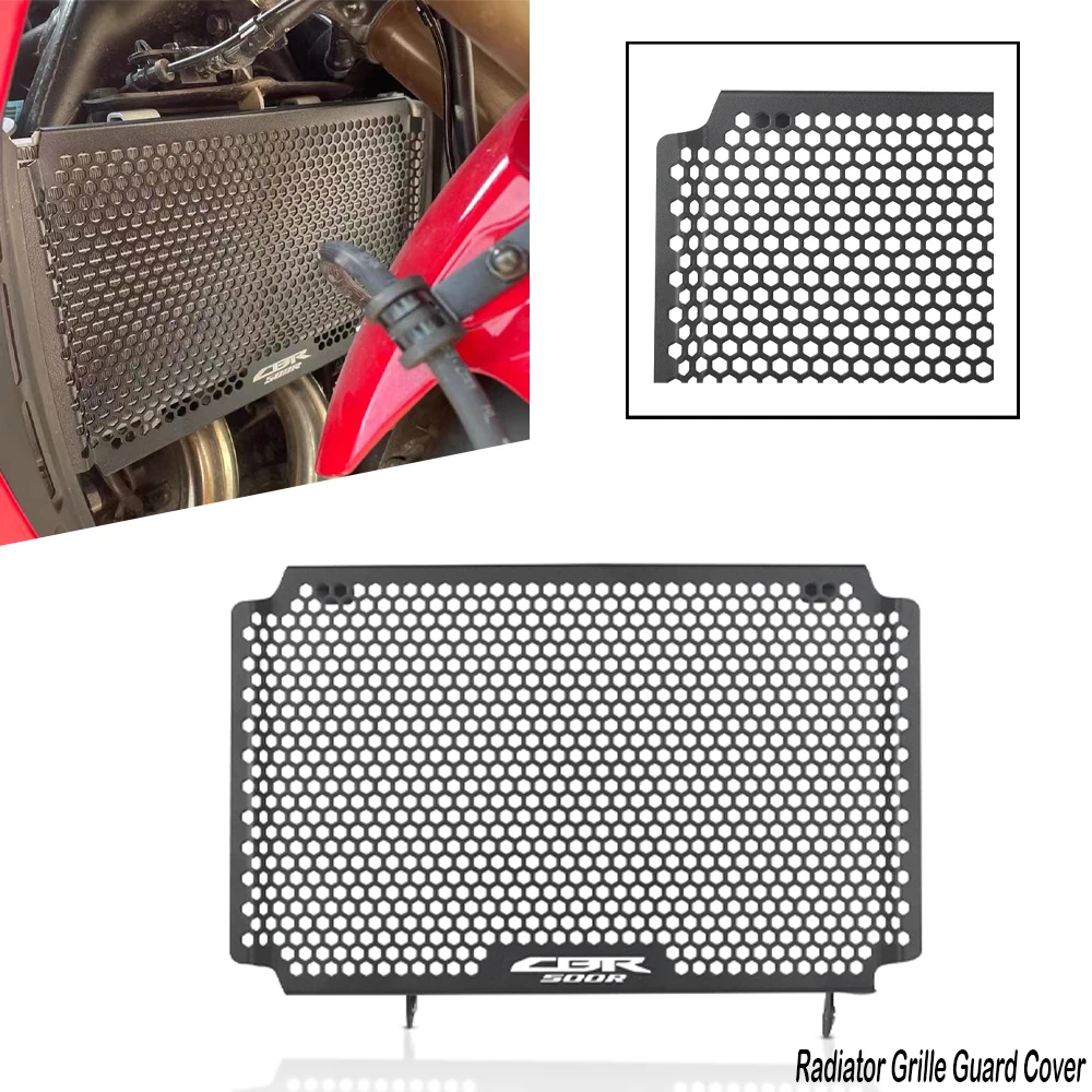 

Для Honda CBR500R CBR500 CBR 500 R 500R 2013-2023 2022 2021 2020 Защита радиатора мотоцикла Защита радиатора крышка аксессуары