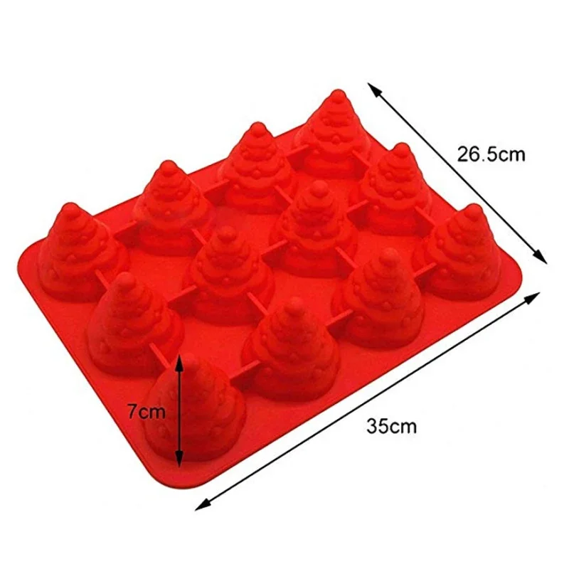 1pc Silicone Christmas Hat And Tree Cake Mold, Silicone Resists High  Temperature, Easy To Clean, Safe & Odorless, Reusable, Suitable For Baking  Bread, Cookies, Ice Cream, Chocolate And Jello In Home Kitchens