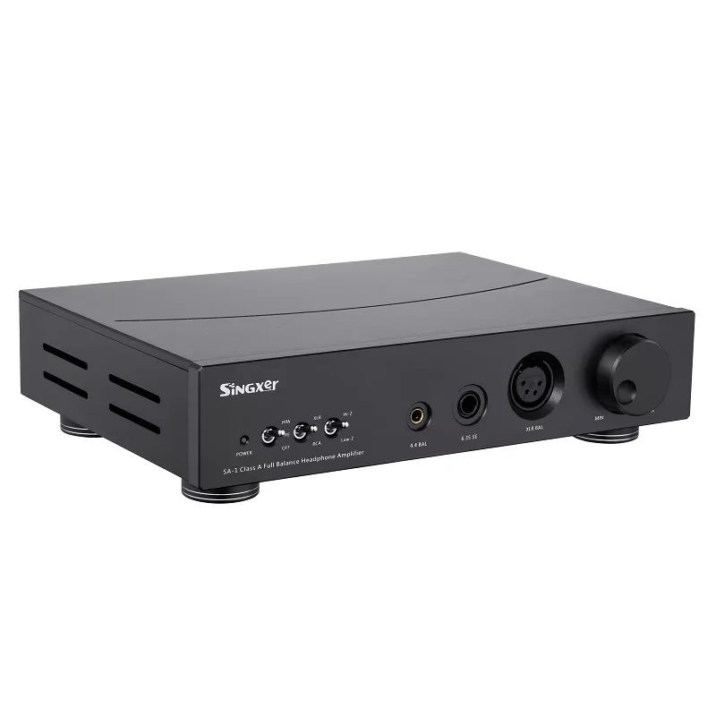 Singxer SA1 V2 Headphone Amplifier Fully Balanced Discrete Class A Amp/Preamp Support XLR/6.35mm/4.4mm Multi Interface SA1V2