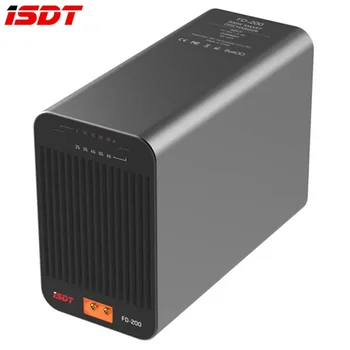 ISDT FD-200 200W 25A Support 2-8S Lipo Battery Wireless APP Control Discharger for RC Drone Car Boat Spare Parts 1