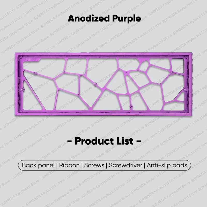 Premium Hollow Aluminum Keyboard Case Shell