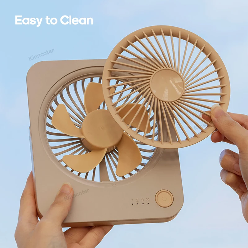 Aliexpress Collection Fan Portable Desk Rechargeable Fan USB Electric Folding Fan Air Cooler