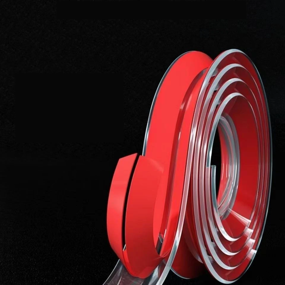 Silicone Table Corner Protector Table Corner Protector Table Edge Protector Furniture Anti Collision Strip 1 Pcs 1M Edge Corner Guards Safety Self-Adhesive Soft Transparent Silicone Protector Table Cover Children Anticollision Guards