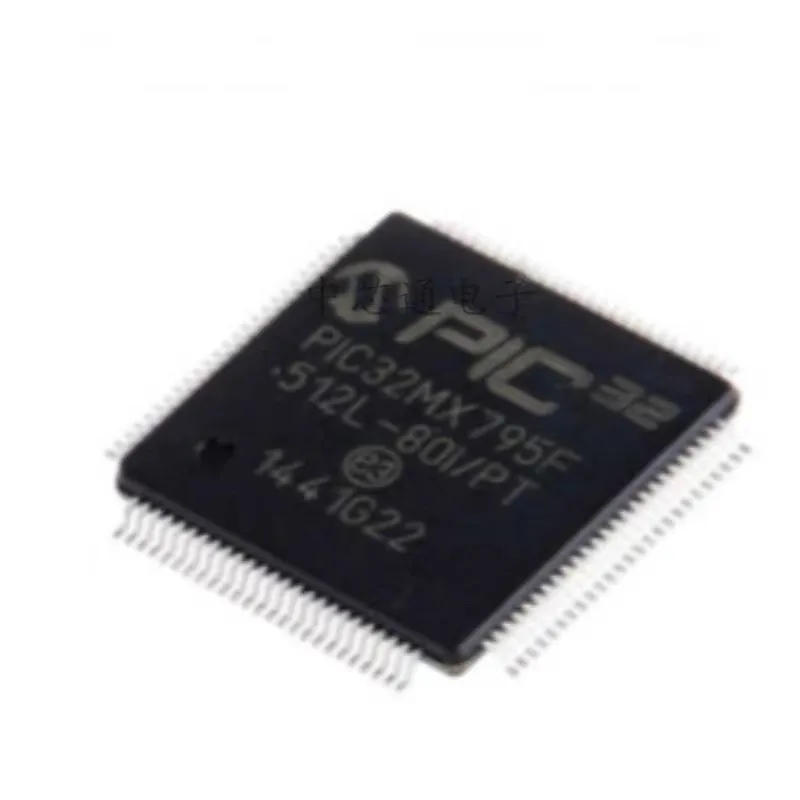 

1pcs/lot New Original PIC32MX795F512L-80I/PT QFP100 PIC32MX795F512L PIC32MX795F QFP-100 Chipset 32-bit Microcontroller Chip