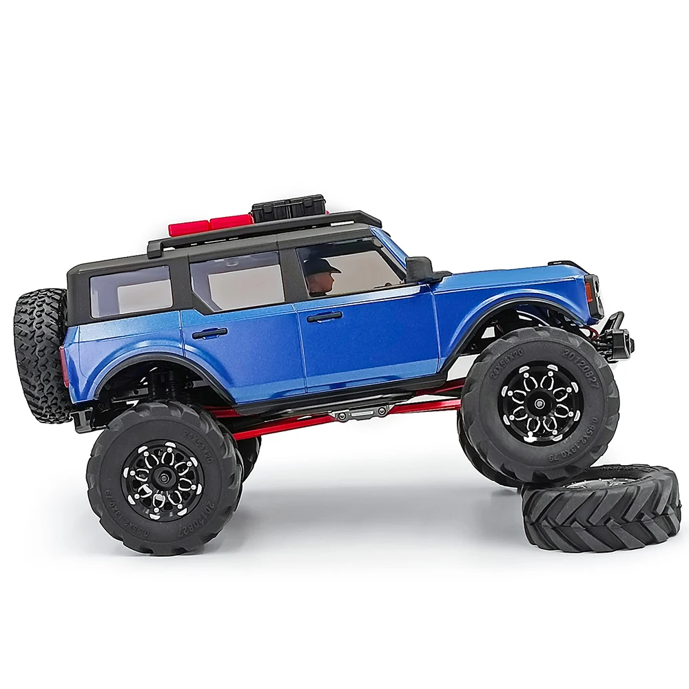 AXSPEED 4 шт. 14 Резиновые Шины Для вездехода 5462 мм, резиновые шины для Axial SCX24 TRX4M 1,0 124 RC Micro Crawler автомобильные колеса, запчасти (art.: 3920c79bca487) - 3920c79bca487