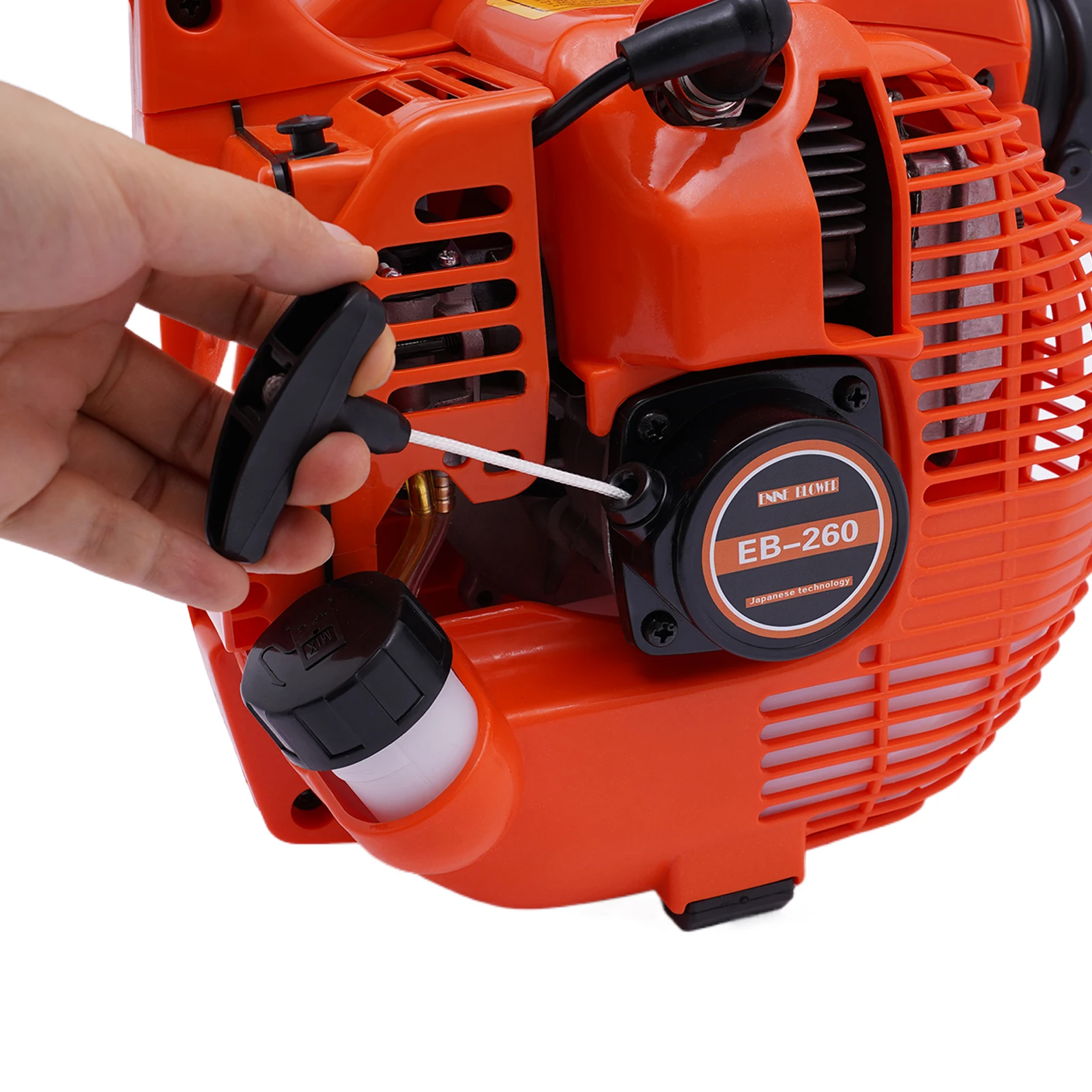 25.4cc 2-Stroke Gas Powered Leaf Blower Handheld Gas Blower 4.59ft&sup3;/h air blower electric blower