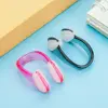 4Pcs Silicone Swimming Nose Clip Earplug Earplugs Suit Waterproof Swim Earplugs Small Size for Adult Children Soft Nose Clip 3