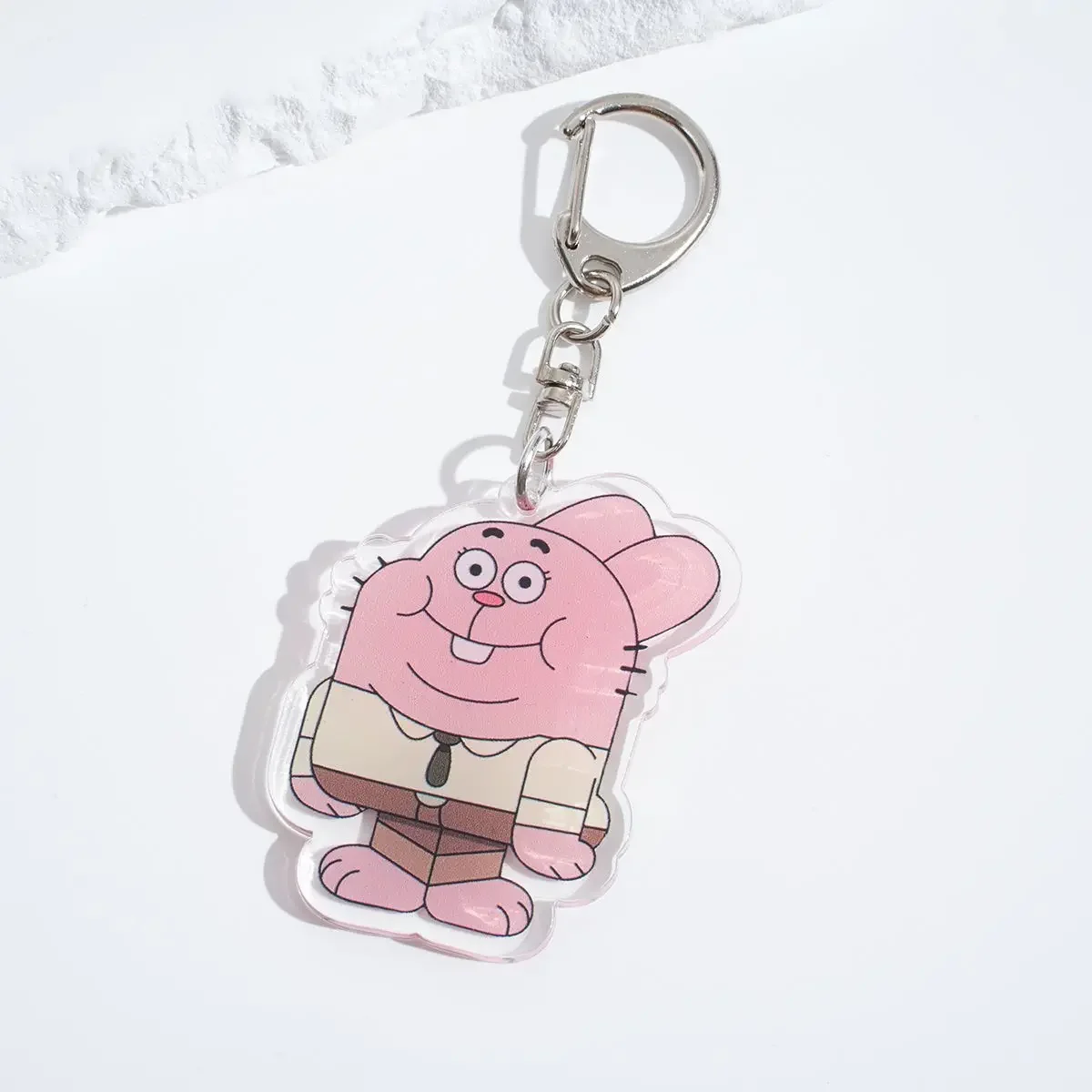 Acrylic Cartoon Anime Pendant Keychains Holder Car Key Chain Key Ring Phone Bag Hanging Jewelry Gifts Accessories anime keychain game keychain mini sword keychain anime keychain pendant ghost keychain