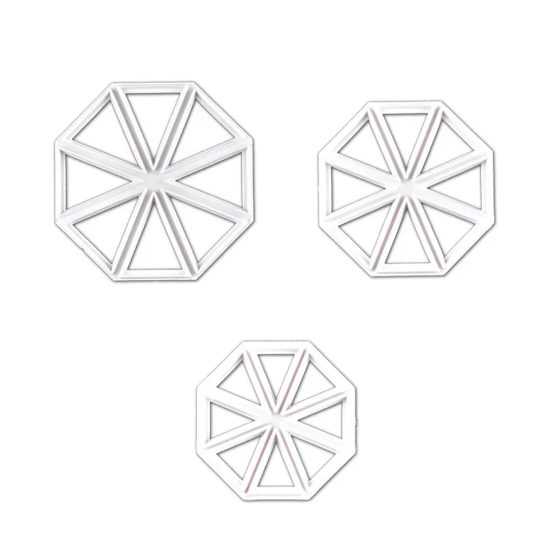 Fondant Cake Mold Cookie Cutter Biscuits Baking Tools 3Pcs
