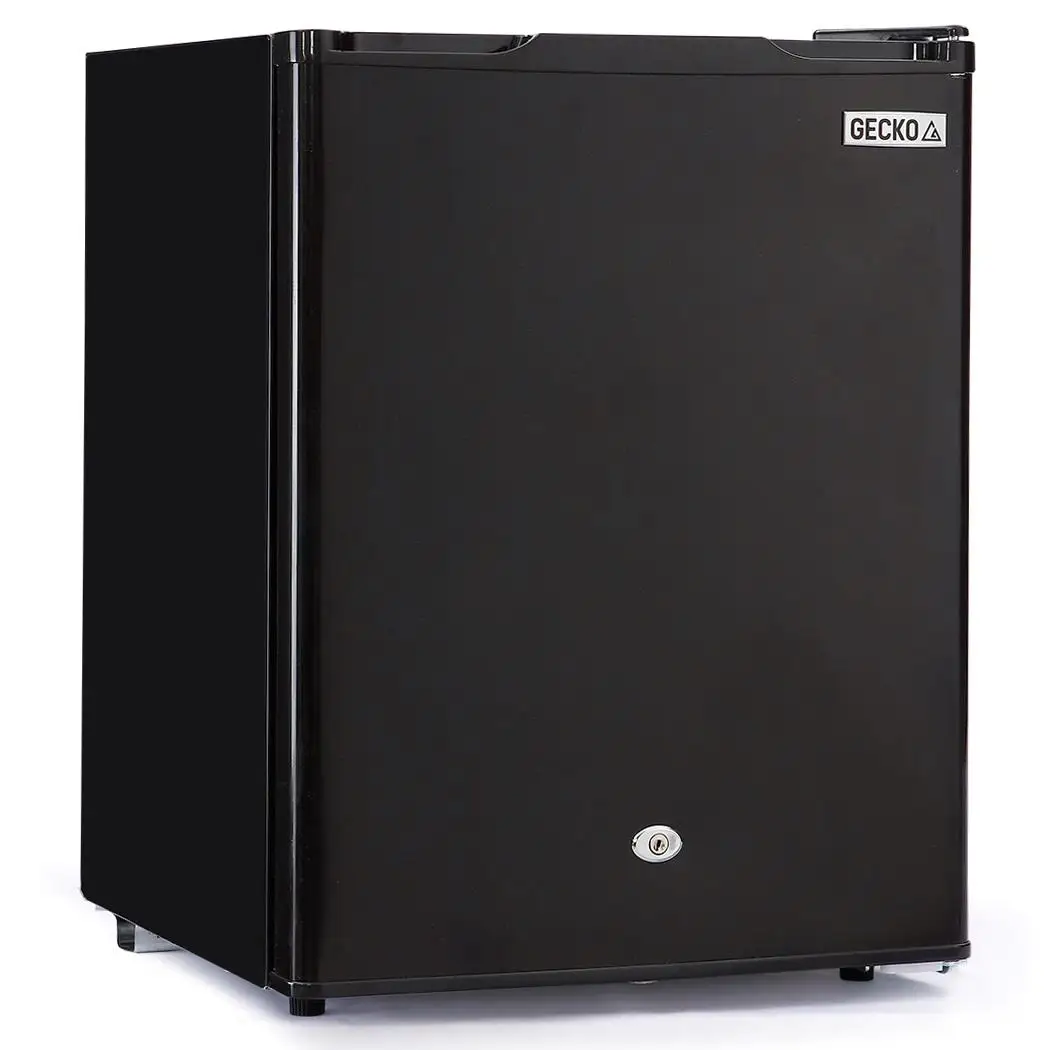 Portable GECKO 70L 12V/24V/240V Camping Fridge Freezer fridgeforwards black