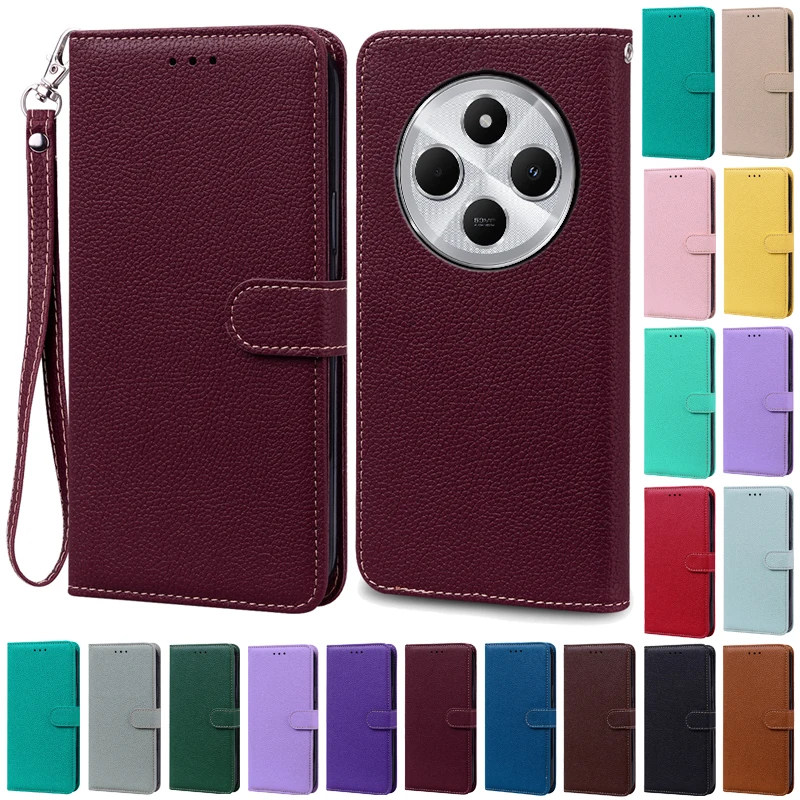 Luxury Leather Flip Wallet Case - Silicone Book Cover Coque s