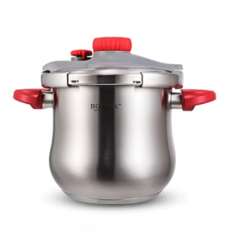 Multifunctional Stainless Steel Pressure Cooker with Lid Double Ear Pressure Cooker 100kpa Gas Induction Universal