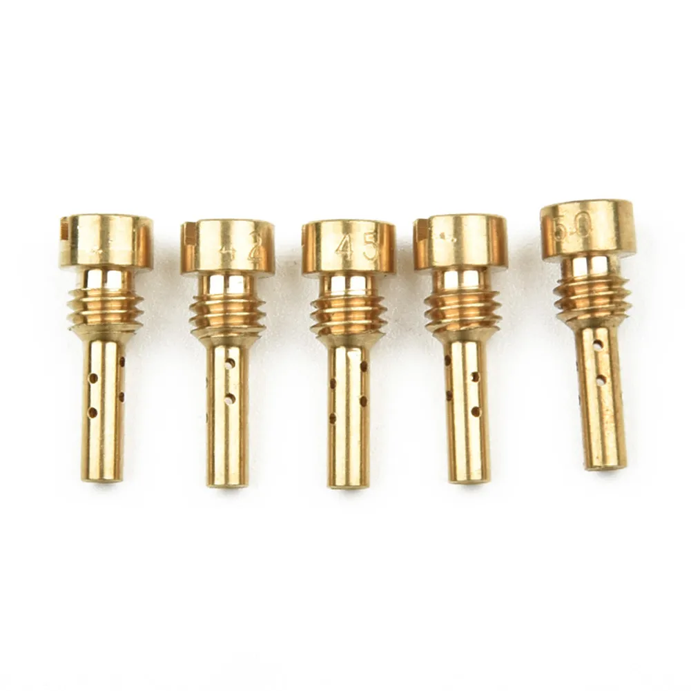 

Новые сменные сопла #40 #42 #45 #48 #50 размер 5 медленные для моделей Harley для Kawasaki для YZF600R (95-07) Pilot Jet