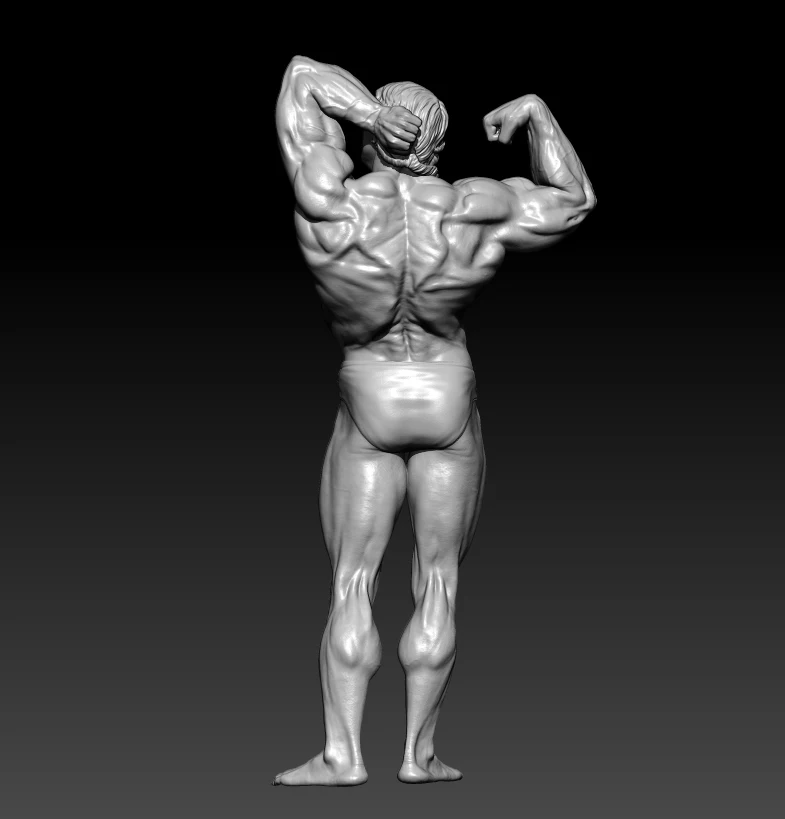 LindenKing Arnold Schwarzenegger Bodybuilder Action Figure 30cm 3D Printing  Figure Garage Kit Unpainted Gift To Painte A016 - AliExpress