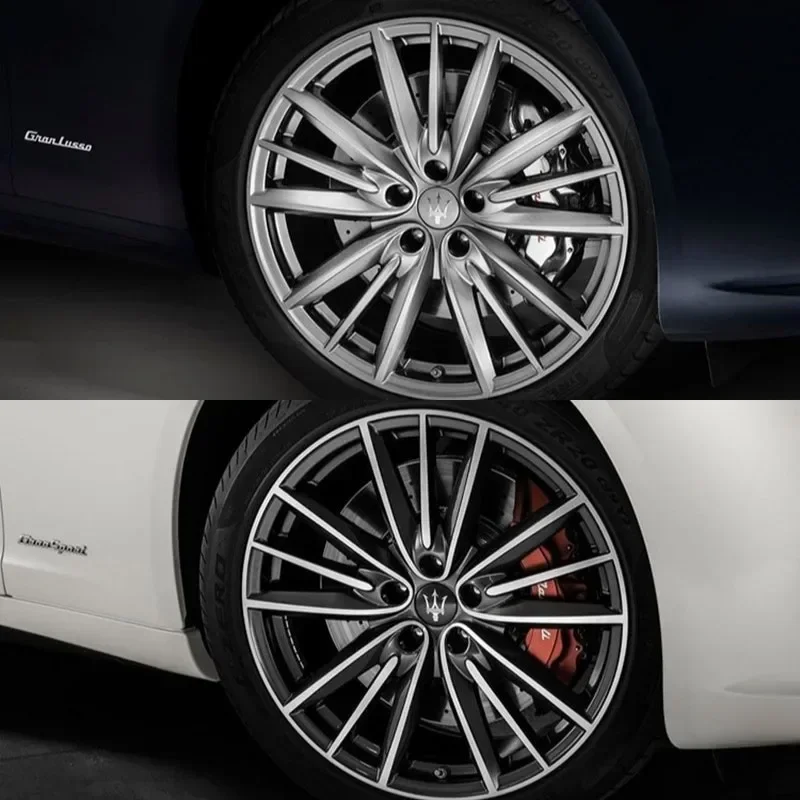 4pcs 60MM Car Wheel Center Hup Caps For Maserati