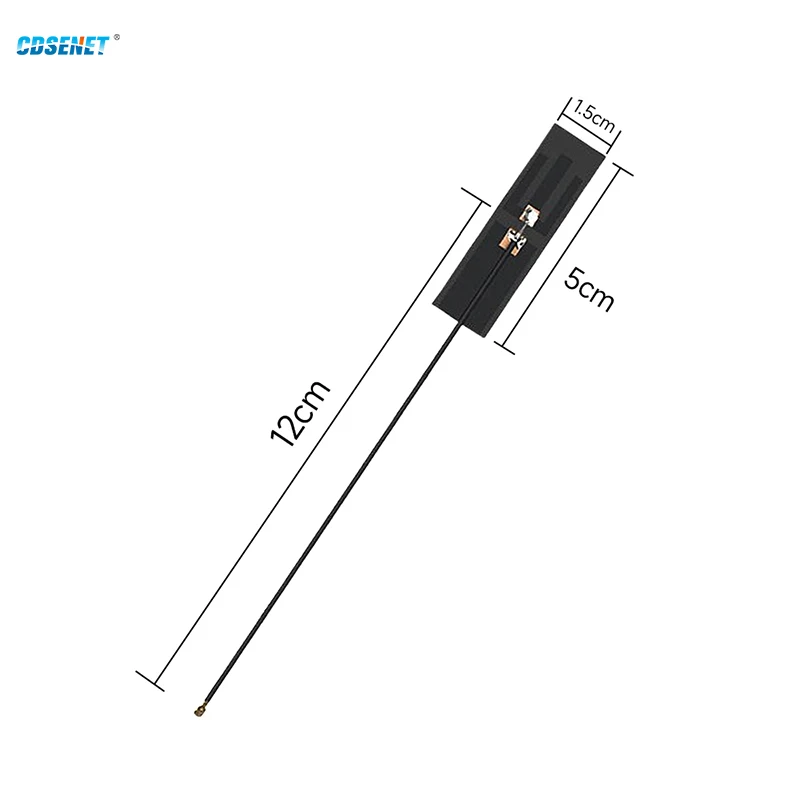 10개/몫 2.4GHz Wifi 안테나 IPEX3 커넥터 3.0dBi 고이득 TX2400-FPC3-5015 FPC 전방향 안테나