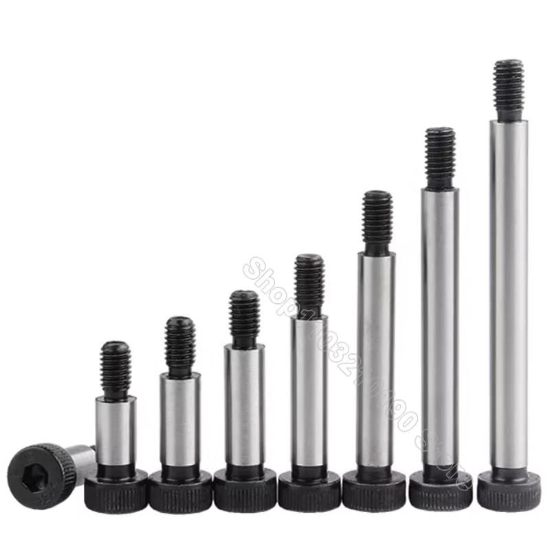 Description Picture 6 of item1pc M12 M16 Rod Dia=16mm 20mm Grade 12.9 Hex Hexagon Socket Cap Head Shoulder Roller Bearing Screw Bolt High Tensile L=15-150mm