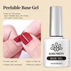 BORN PRETTY Peel Off Base Gel Long Wear Super Top Coat Basic Nail Gel Polish Enamel Varnish Soak Off Nail Art Manicure 10ml 2