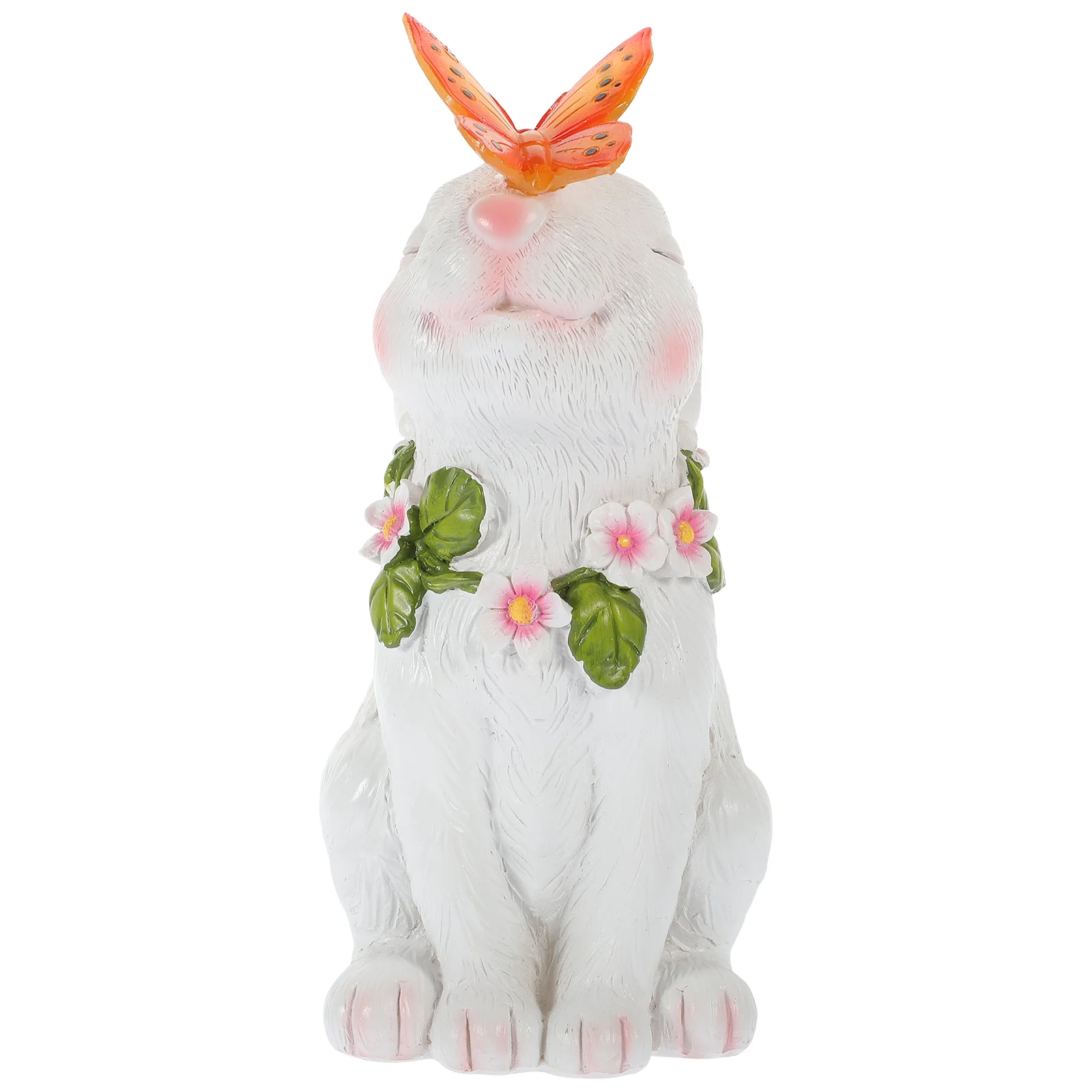 

Животные, Солнечная фотография, украшение, светящаяся статуя кролика, садовые аксессуары, ремесленные украшения, модель газона из смолы