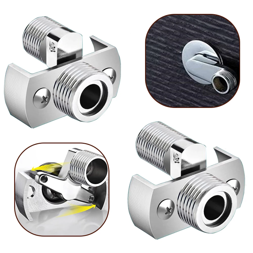 

40 градусов Регулируемый Кран угловой изогнутый ножной эксцентриковый винт угловой кран адаптер для душа преобразование Корректор ног аксессуары