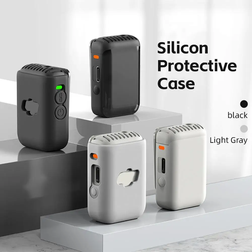 Silicone Protective Case For DJI Mic 2 Charging Case Protective Cover Wireless Microphone Scratch-proof Protector Case
