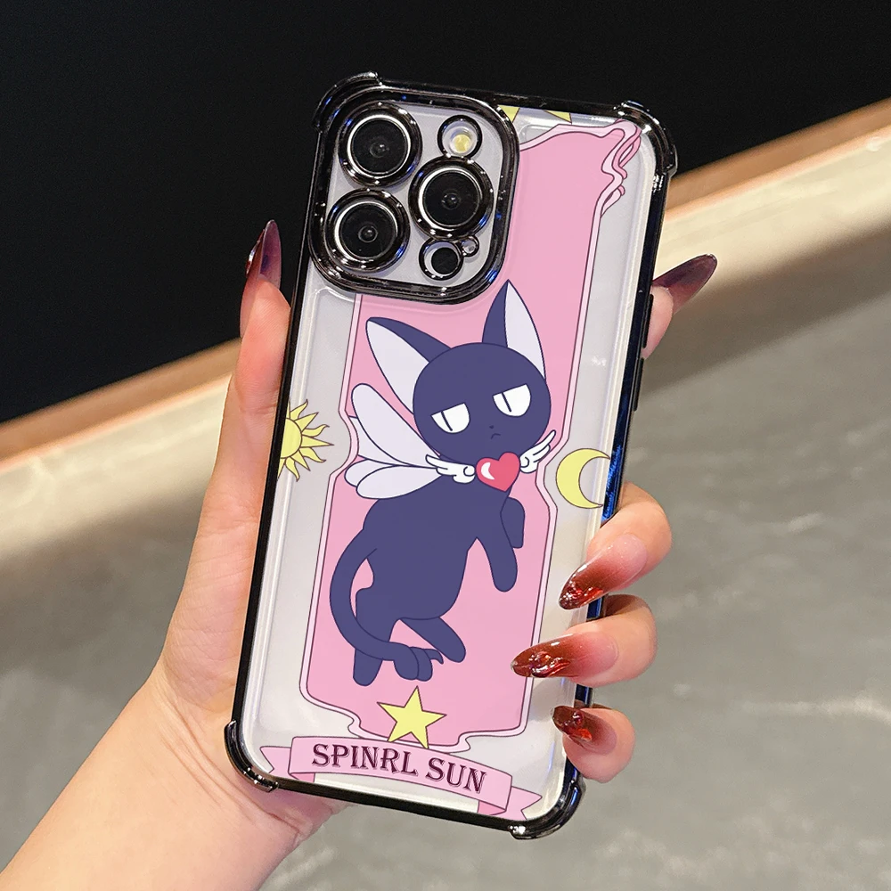 Card Captor Sakura Anti-Drop Transparent Phone Case