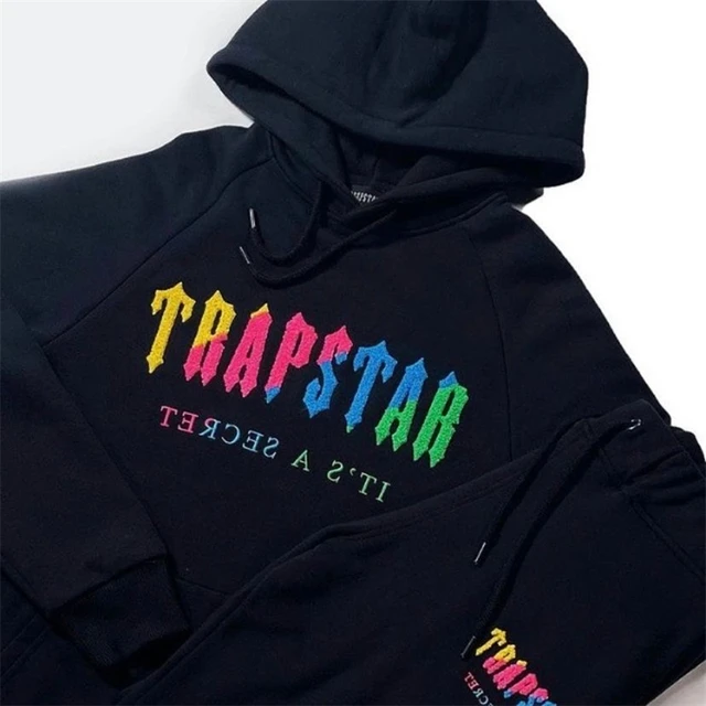 Designer Trapstar Hoodie Rainbow 