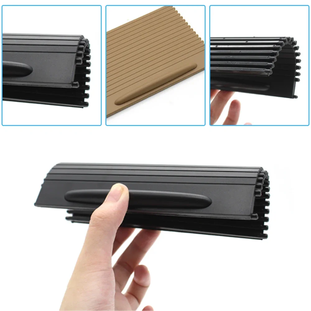 포르쉐 카이엔 955 2003-2010 7L5862531용 실내 앞좌석 센터 콘솔 컵홀더 롤러 블라인드 커버 교체품