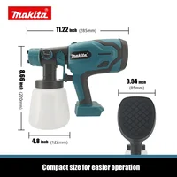 Pistolet de pulvérisation électrique Makita 800ML, outils électriques haute puissance, pulvérisateur de peinture, pistolet de pulvérisation électrique domestique et automobile pour usage domestique et automobile 3