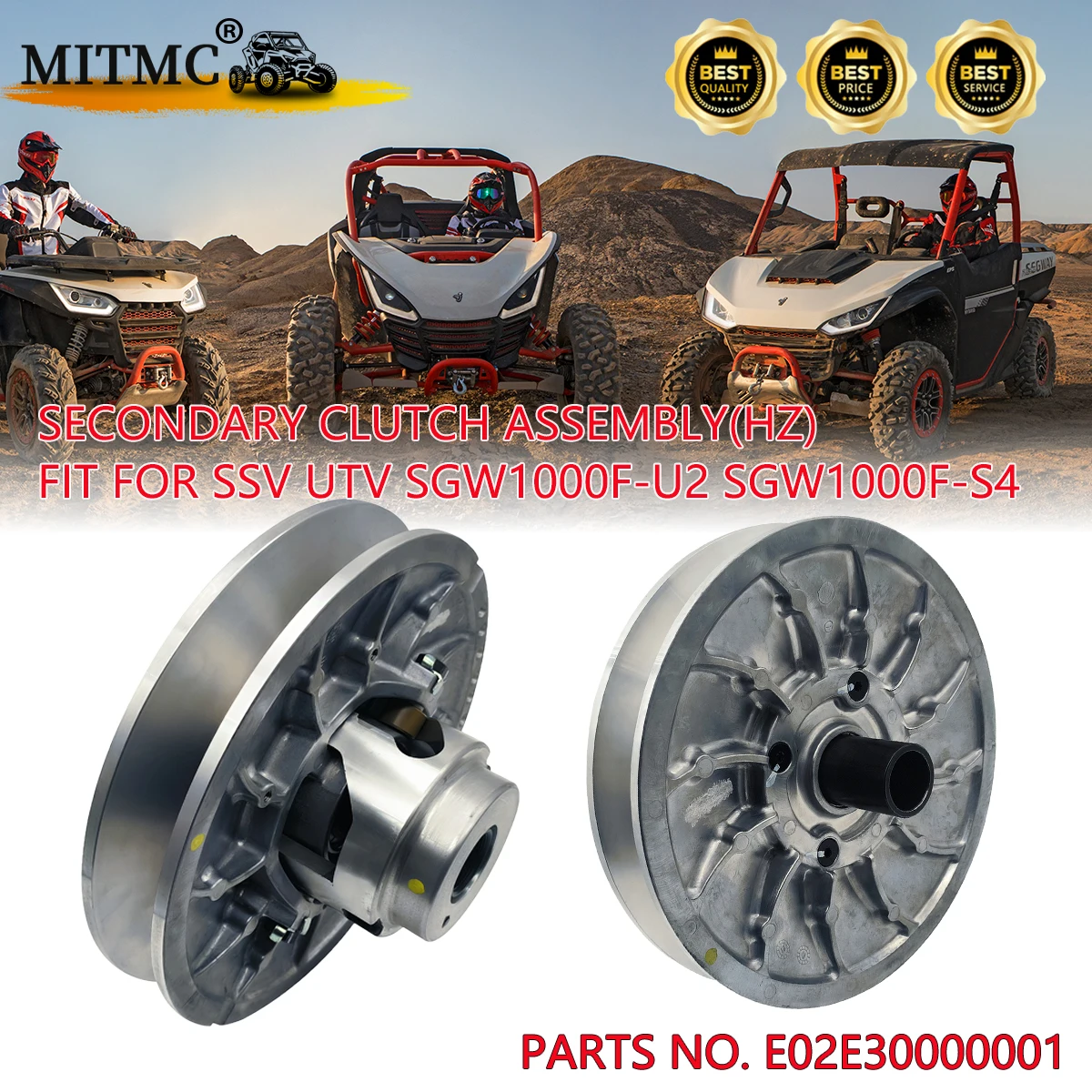 CVT SECONDARY CLUTCH ASSEMBLY(HZ) For Segway 1000CC UTV SSV