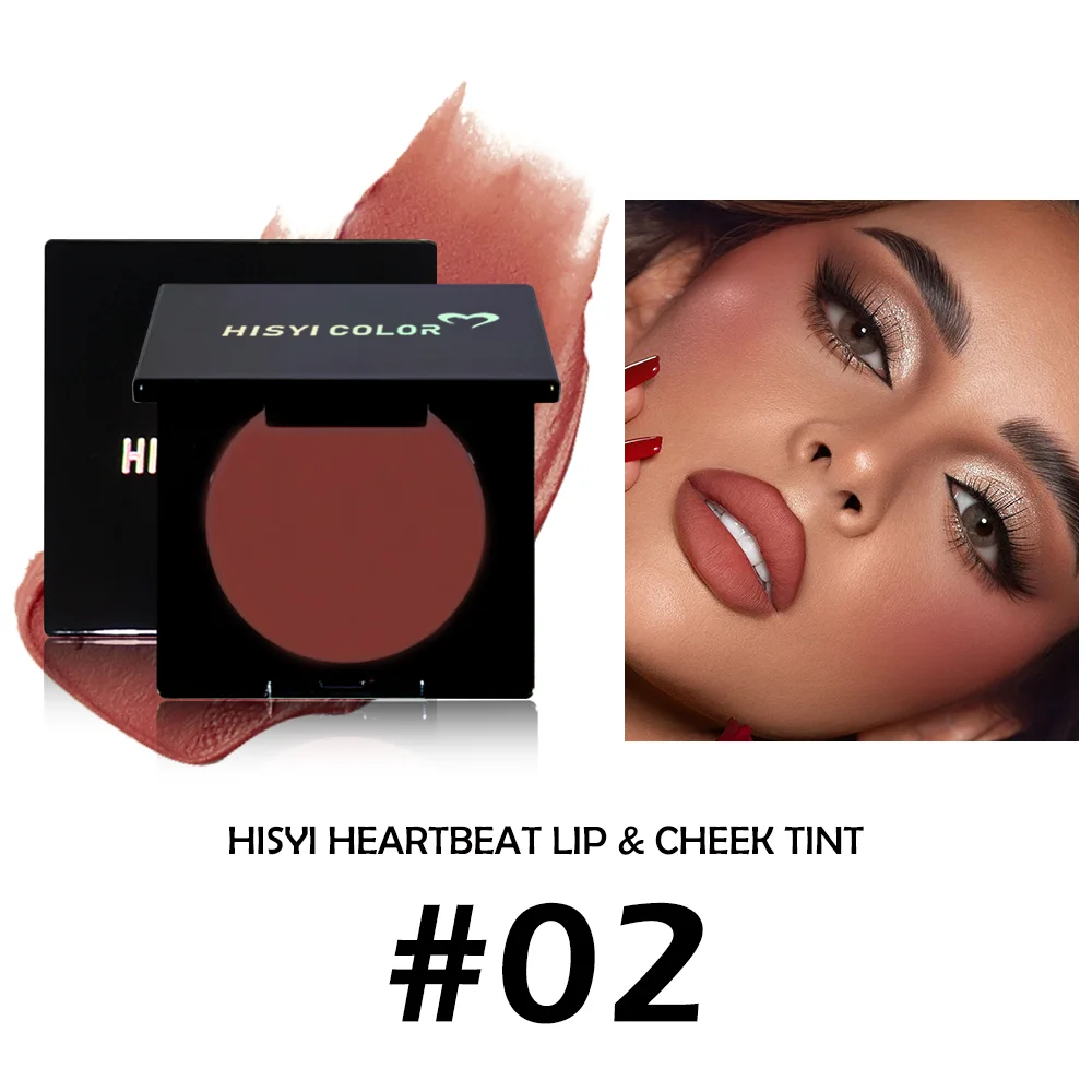 Velvety Matte Lip & Cheek Tint — Soft Finish, Easy Blend, Long-Wear Waterproof for Winter & Holiday Glam.