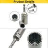 6mm -19mm Deepen Inner Hexagon Sleeve Electric Drill Sleeve Pneumatic Socket Head for Nut Wrench Hand Tools Electric Screwdriver 5