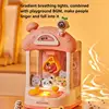 Cartoon Automatic Doll Machine Kid Operated Play Claw Game Machine Toy Crane Machines Music Doll Toys For Children Kids Gift 5