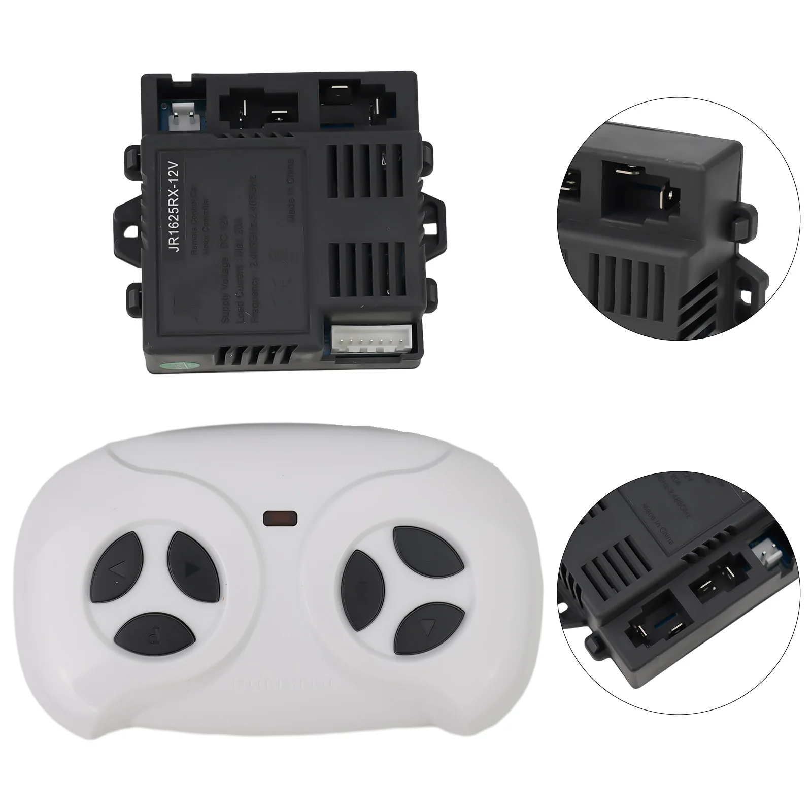 

Suitable for Specific For Children\\'s Cycling Toys JR1625RX12V Receiver for For Children Electric Car 2 4G Transmitter