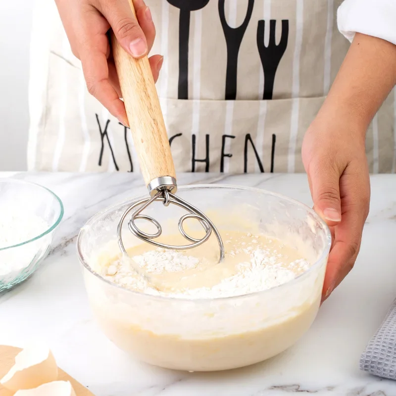 Dough Mixer Cake Mixer Baking Tools Pastry and Pastry Accessories Manual Butter Kitchen Items Non Stick Cream Flour Dough Egg Beater Bakery