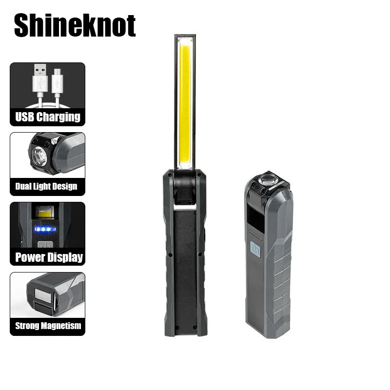 

Shineknot, искусственное обслуживание автомобиля, искусственная работа, USB-зарядка, мощный магнит, искусственное обслуживание, портативное освещение zm0150
