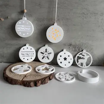 Christmas Lamp Silicone Mold 1