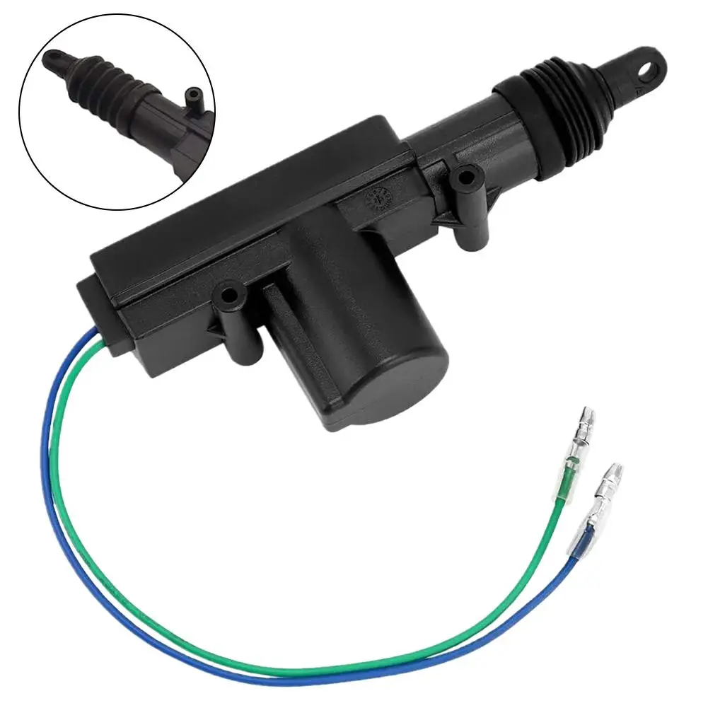 ชุดมอเตอร์ล็อคประตูรถยนต์ 12V ระบบล็อครถยนต์ 2 สาย ชุดตัวกระตุ้นล็อคประตูรถยนต์แบบปืน อุปกรณ์เสริมล็อคประตู 1