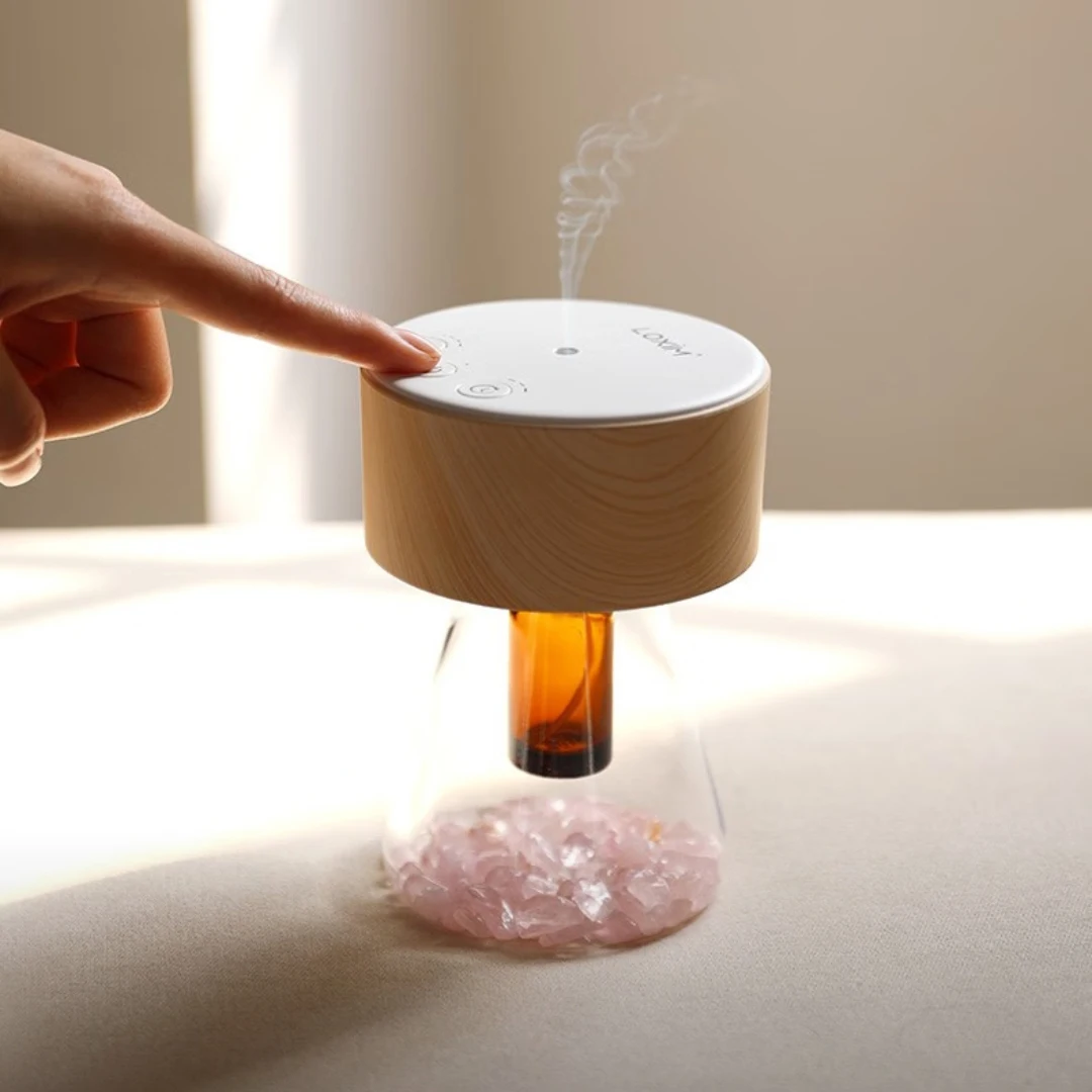 Waterless Aroma Diffuser Electric Smell for Home Professional Environment Flavoring Machine Portable Room Fragrance Diffuser