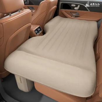 Letto da viaggio per auto Materasso ad aria automatico Cuscino per dormire Letto gonfiabile per sedile posteriore Cuscini per esterni Divano letto da campeggio Accessori per auto