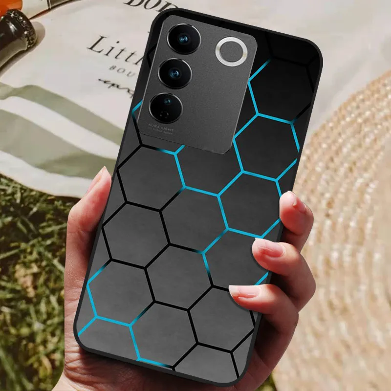 Sleek Black Silicone Phone Case - Durable TPU Protective Cover
