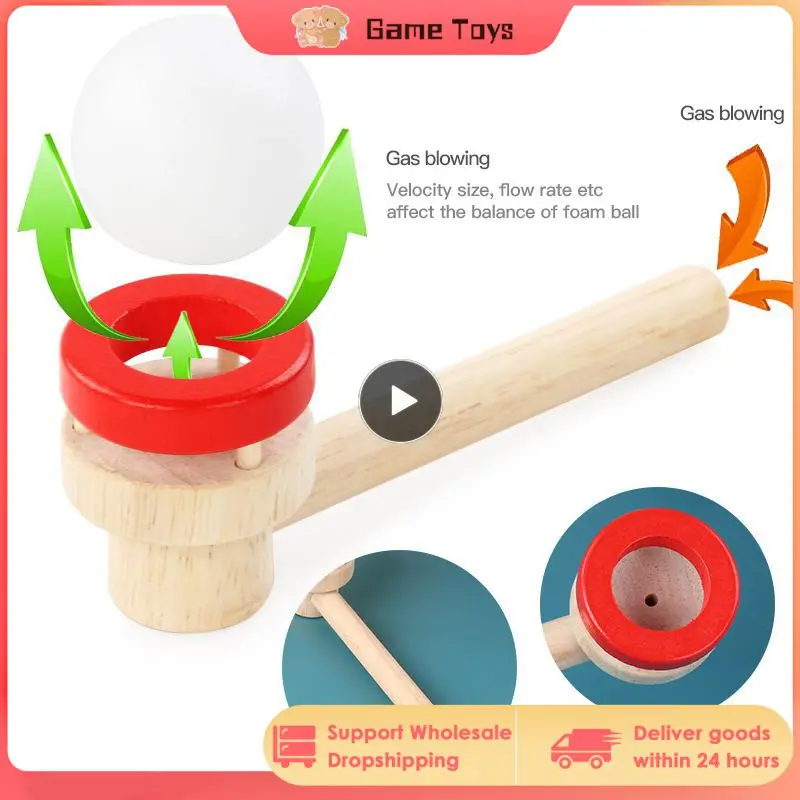 

Плавающий шар, игрушка для игры, балансировка, выдувание игрушек, шары из пенопласта, плавающий гаджет для детских игр, оригинальная игрушка-трубка