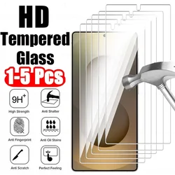 Premium Tempered Glass Screen Protector, Ultra - Clear HD Protective Film (1 - 5 Pack) - 2 Pieces (S25 5G)