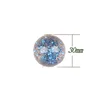 10pcs Children Bouncy Ball Toy Colored Bouncing Ball Rubber Outdoor Toys Sport Games Gold powder  Elastic Juggling Jumping Balls 6