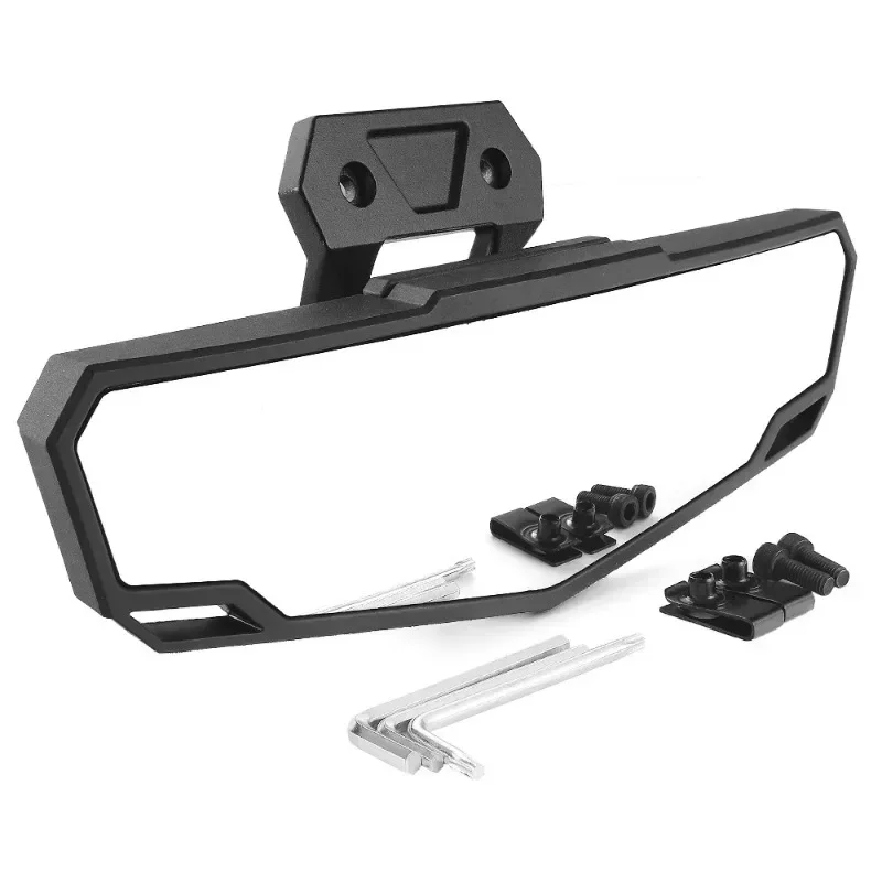

UTV Center Rear View Mirror Roll Bar Mount Adjustable Compatible For 2020-2023 Polaris RZR PRO XP/4 Auto Accessories OE 2883763