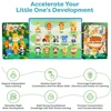 3-IN-1 Preschool Talking Book, Pattern Matching, Point Reading, Erasable Drawing Board, Comprehensive Learning Toy 3-6 Years 6